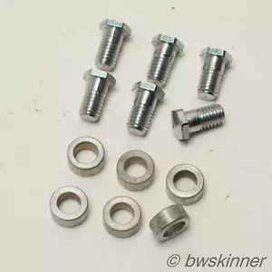 6x Magistroni Type Chainring Bolts & Washers. M6 x 10mm. NOS. - Picture 1 of 1
