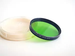 Light filter 40.5mm, Yellow-Green-2x, for Jupiter-8, 11, 12, CZ Sonnar, etc. - Picture 1 of 4