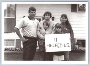 Bank of Montreal Advertising Postcard, It Helped Us - Bild 1 von 2