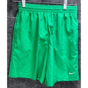 Nike Athletic Shorts DRI-FIT Standard Fit Green Kids Size L - Picture 1 of 10