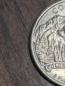2006 P Colorado State Quarter Cud Die Break Mint Error Coin - Picture 1 of 3