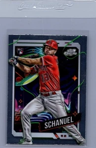 2024 Topps Chrome Cosmic #93 Nolan Schanuel - Picture 1 of 2