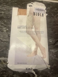 Bloch Ladies Footed Tights Contoursoft TO981L New Sealed Bag In Box pink - Picture 1 of 2