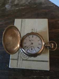 Antike Elgin Railroad Taschenuhr Sammleruhr - Bild 1 von 11