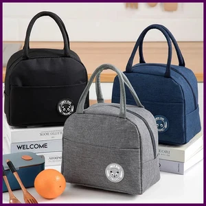 Bolsa de almuerzo aislada paquete de aislamiento Bento de papel de aluminio bolsa de arroz paquete de comida - Imagen 1 de 28