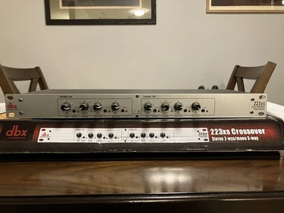 DBX By Harman 223xs Crossover Stereo 2-Way / Mono 3-Way in Box w/ Manual - Image 1 of 4