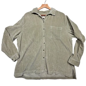 L.L. Bean Damen Comfort Cord Hemd mit Knopfleiste Größe XL - Bild 1 von 5