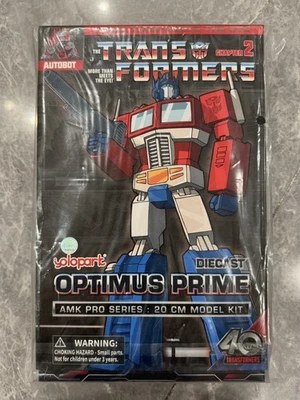 Yolopark AMK PRO Transformers 40th Anniversary G1 Optimus Prime Model Kit New - Image 1 of 4