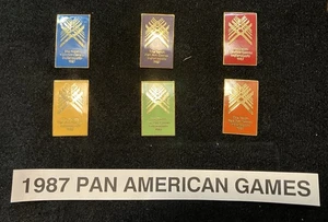 1987 Pan American Games Indianapolis Pins Lot 6 - Bild 1 von 1