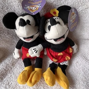 Walt Disney Co. Mickey und Minnie Mouse Club Blast Vintage Plüsch Puppen - Bild 1 von 8