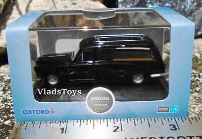 Oxford Automobile Diecast 1/76 Scale Daimler DS420 Hearse - Black 76DS002 - Image 1 of 4