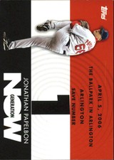 2007 Topps Generation Now Baseball Card Pick