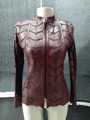 Women's Leather Jacket Women's Leather Women's Jacket Leather Women's All Colors - Image 1 of 4