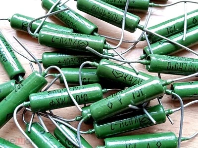 12pcs PIO Capacitor 0.047uF 47nF 160V K42Y-2 Audio Amplifier Soviet Old Stock - image 1 of 3