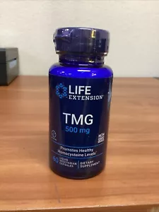 Life Extension Tmg 500 mg 60 Liq Vegcap Exp 05/2026 - Picture 1 of 4