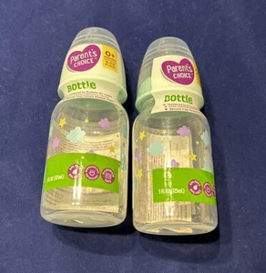 2 piezas botellas de flujo lento de flujo lento de 5 oz para recién nacidos de 0 a 6 meses nuevas y selladas - Imagen 1 de 1
