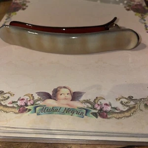 French Hair Clamp/Clip for Women, Brown With cream Brown Top.  French Atelier N2 - Picture 1 of 3