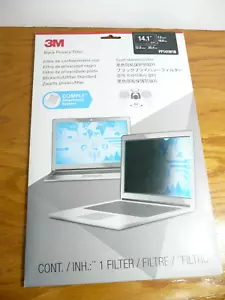 3M Privacy Filter for 14.1" Standard Laptop (4:3) PF141C3B PF14.1 - Picture 1 of 2