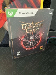Baldur's Gate 3 Deluxe Edition Xbox Series X Collector's Physical USA Sealed - Picture 1 of 4