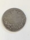 1834 William IV Silver Shilling 925 Coin Antique Faded   J35 W83