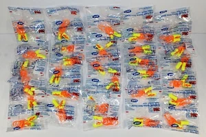 30 PAIR 3M Corded E-A-R soft Yellow Neon Blasts Disposable Earplugs, 33dB - Picture 1 of 2