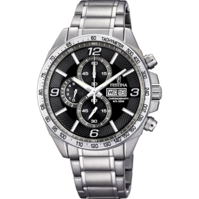 FESTINA TIMELESS  CRONO  QUARZ  REFERENZA  F6861/4  NUOVO GARANZIA UFFICIALE - Immagine 1 di 3