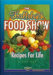 The Hallelujah Food Show - Recipes For Life (DVD, 2008) Brand New Sealed - Imagen 1 de 2