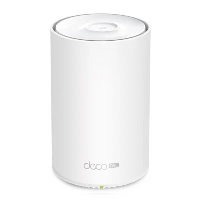 TP-Link Deco X20-DSL Dual-Band Wi-Fi 6 3 Ethernet-Ports MU-MIMO WPA3 App-Steueru - Immagine 1 di 4