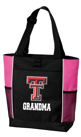 Texas Tech Grandma Tote Bag Texas Tech Grandma for BEACH SHOPPINGPOOL Cover