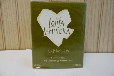 LOLITA LEMPICKA AU MASCULIN 1,7 oz 50 ml EAU DE TOILETTE SPRAY NATURAL PERFUME Foto 1 de 4