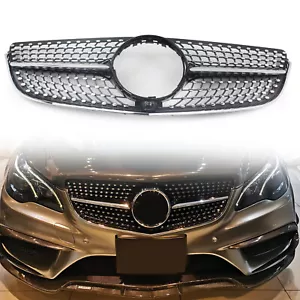 For Mercedes Benz W207 E550 C207 COUPE 2014-2016 Star Style Front Bumper Grille - Picture 1 of 12