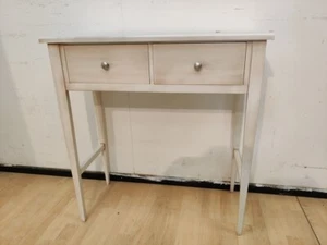 CONSOLLE STILE 2 CASSETTI BIANCO PATINATO - Bild 1 von 3