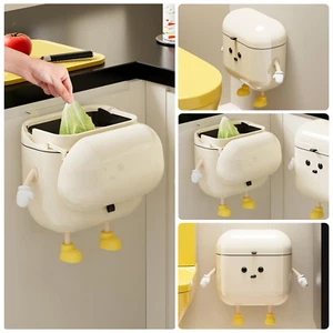 Pattumiera compost cucina 2,4 Gal/9L da appoggio o sotto lavello, da appendere in plastica - Foto 1 di 12