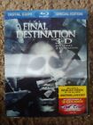 The Final Destination (2010, 3D Blu-ray, DVD) W/Lenticular Slipcover + Glasses