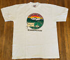 Vintage 90er Jahre Stehekin Valley Ranch Washington Einzelstich T-Shirt Herren XL - USA
