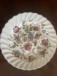 Staffordshire Bouquet Small Plate - Picture 1 of 2