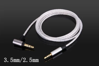 Cable de audio plateado para Creative Hitz WP380 AURVANA PLATINUM/DORADO Foto 1 de 2