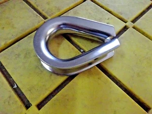 Stainless STEEL Wire Rope Thimble 1/2" - Bild 1 von 3