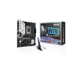 ASUS B760M-AYW WIFI D4 II LGA 1700 Intel B760 Micro ATX Motherboard - Picture 1 of 5