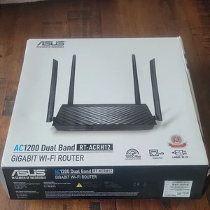 ASUS RT-ACRH12 Dual Band Gigabit WiFi Wireless Router - Picture 1 of 6