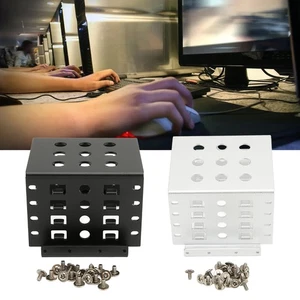 2.5in HDD Mounting Rack Hollow Design High Hardness 2.5in Hard Drive Cage Fo NEW - Zdjęcie 1 z 18