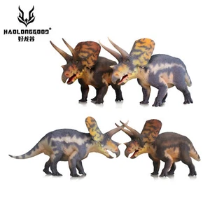 HAOLONGGOOD 1/35 Torosaurus Dinosaur Model Collections Animal Figure Gift Toys - Picture 1 of 26