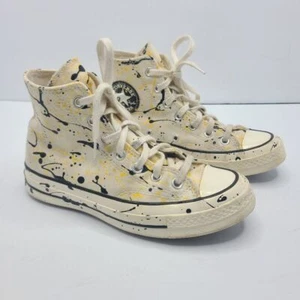 Converse Chuck 70 Paint Splatter Hi Top Sneakers Unisex 5M 7W - Picture 1 of 7