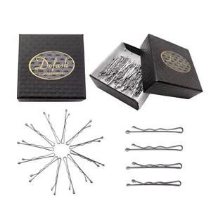 Silver Bobby Pins Hair Pins Steel Hair Clips 3.5Cm/1.38" Hair Accessories For... - Picture 1 of 9