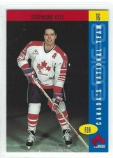 1992-93 Canadian National Team Stephane Roy