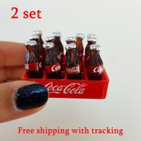 1:12 COCA-COLA COKE Mini Plastic Bottles Miniatures Dollhouse Decorate | eBay