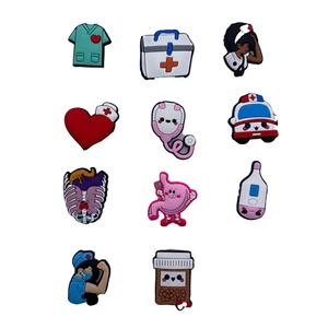 11 Pc Nurse Medical Crocs Charms for Croc Charm - Picture 1 of 2