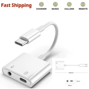 For Samsung Galaxy Z Fold 3 / Flip 3 Adapter Type C To 3.5MM Jack Audio Cable - Picture 1 of 8
