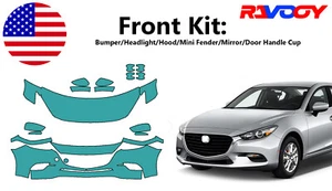 For Mazda Mazda 3 2017-2018 Front Paint Protection Film PreCutKit PPF - Picture 1 of 7