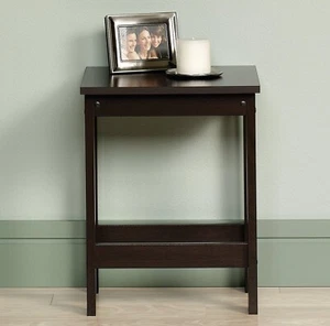 Sauder Beginnings End Table Cinnamon Cherry Finish Side Tables - Picture 1 of 5